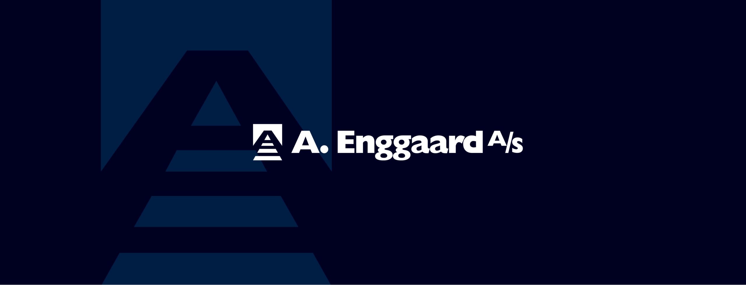 Header til A. Enggaard