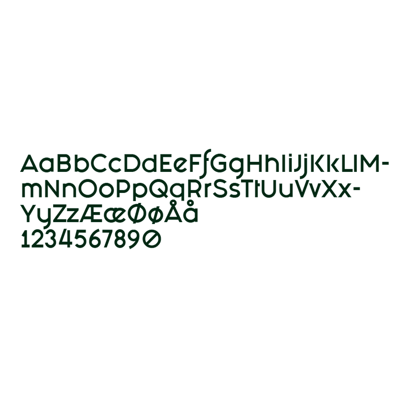 Font fra designmanual