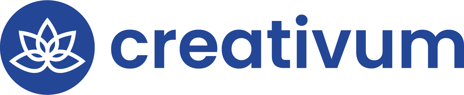 Blåt logo - Footer